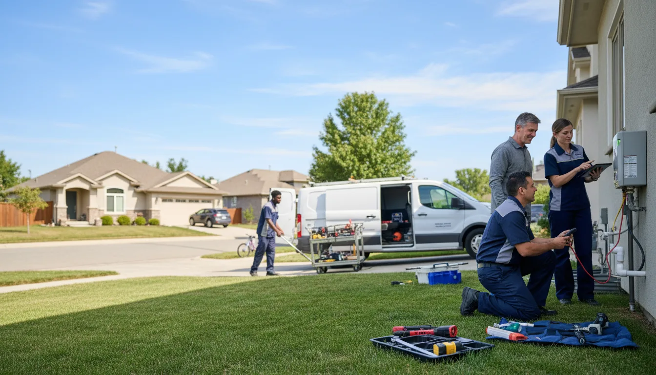 Tankless water heater service in Herald, CA